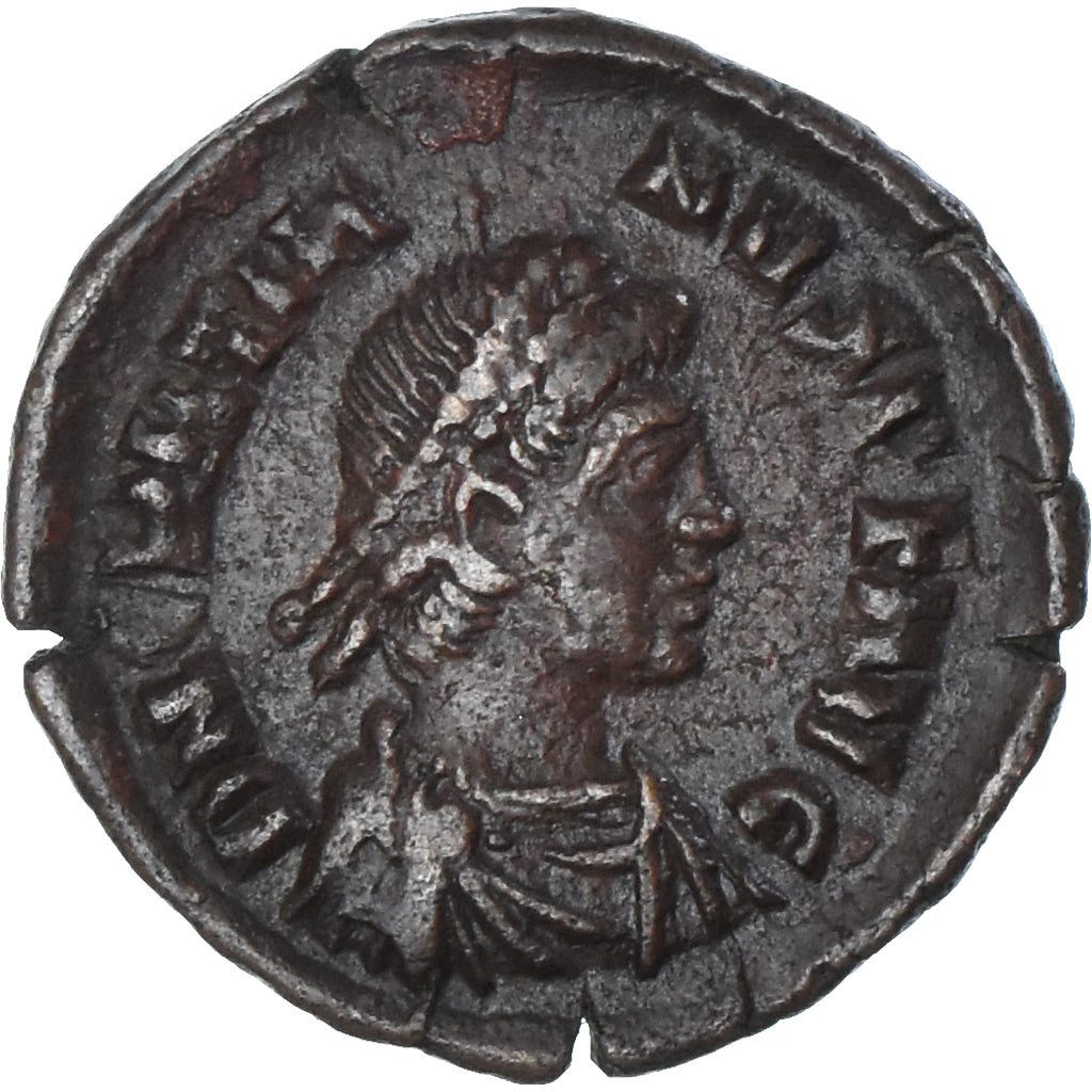 Coin, Gratian, Follis, 378-383, Cyzicus, EF(40-45), Bronze, RIC:22a