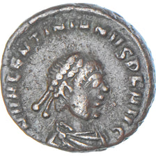 Coin, Valentinian II, Follis, 375-392, Uncertain Mint, VF(30-35), Bronze