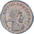 Moeda, Valentinian II, Follis, 383-388 AD, Thessalonica, EF(40-45), Bronze