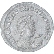 Coin, Valentinian II, Follis, 378-383, Constantinople, EF(40-45), Bronze