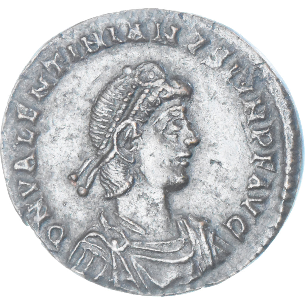 Valentinian II, Follis, 378-383, Rome, Bronze, AU(50-53), RIC:30b
