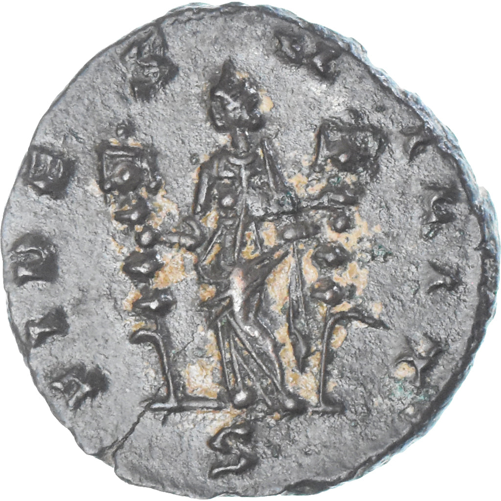 Coin, Quintillus, Antoninianus, 270, Mediolanum, AU(55-58), Billon, RIC:52