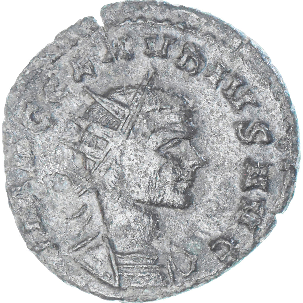 Moneda, Claudius II (Gothicus), Antoninianus, 268-270, Rome, BC+, Vellón