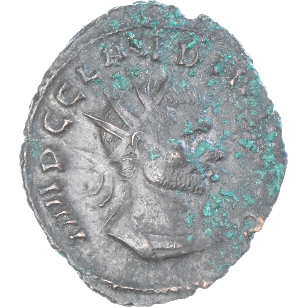 Coin, Claudius II (Gothicus), Antoninianus, 268-270, Rome, EF(40-45), Billon