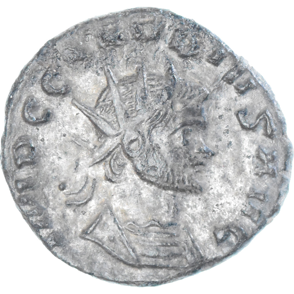 Coin, Claudius II (Gothicus), Antoninianus, 268-270, Rome, EF(40-45), Billon