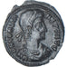 Coin, Constans, Follis, 348-350, Siscia, AU(50-53), Bronze, RIC:244