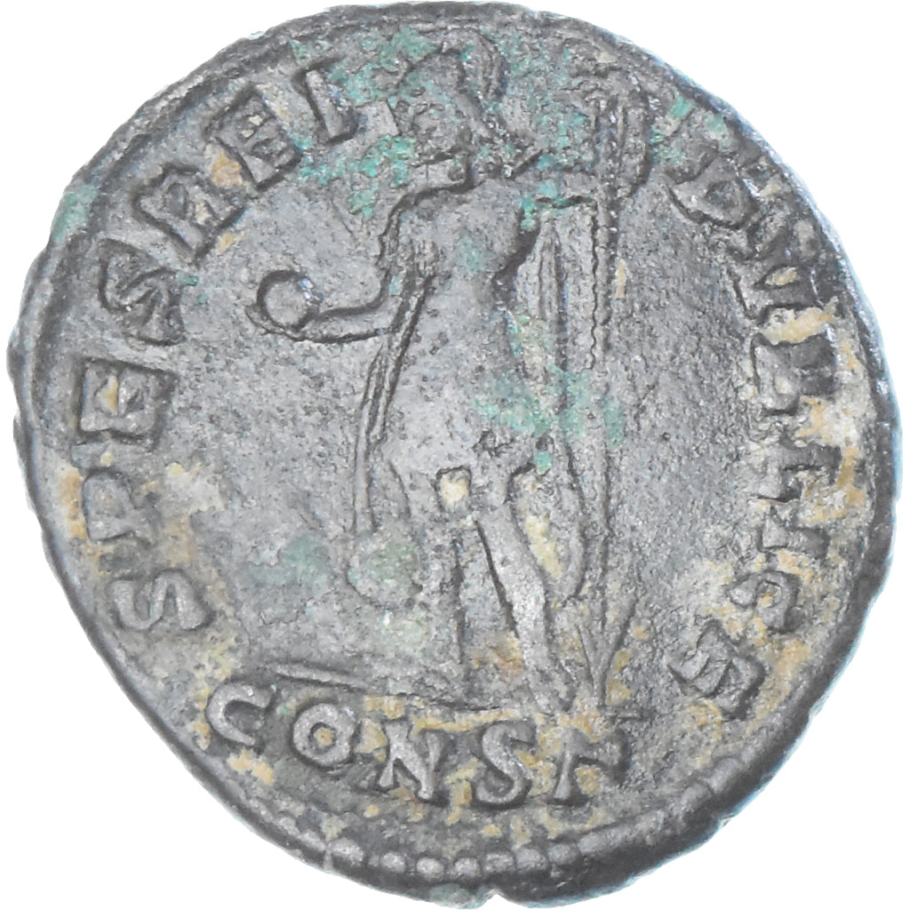 Coin, Constantius II, Follis, 355-361, Constantinople, VF(30-35), Bronze