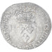 Coin, France, Henri IV, Douzain aux deux H, 1592, Clermont-Ferrand, 5th type