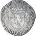 Moneda, Francia, Henri IV, Douzain aux deux H, 1596, Paris, 1st Type, BC+
