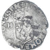 Moeda, França, Henri II de Montpensier, Douzain, 1594, Trévoux, VF(30-35)