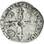 Moneda, Francia, Henri II, Douzain aux croissants, 1551, La Rochelle, BC+