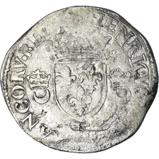 Moneda, Francia, Henri II, Douzain aux croissants, Uncertain date, Tours, BC+