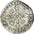 Moneda, Francia, Henri II, Douzain aux croissants, 1552, Limoges, BC+, Vellón