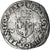 Coin, France, Henri II, Douzain aux croissants, 1552, Dijon, VF(30-35), Billon