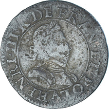 Monnaie, France, Henri III, Double Tournois, 1578, Paris, TB+, Cuivre, CGKL:84