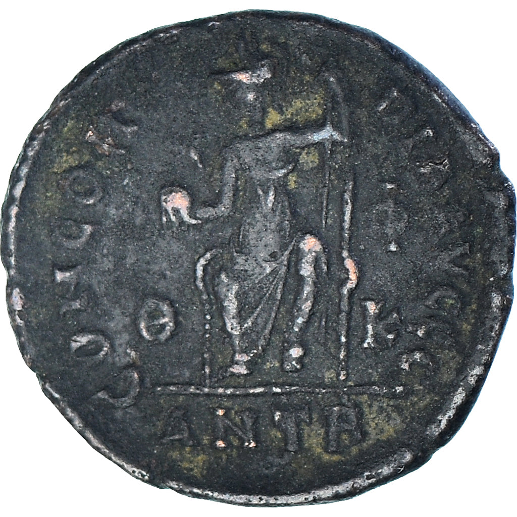 Coin, Valentinian II, Follis, 378-383, Antioch, EF(40-45), Bronze, RIC:45B