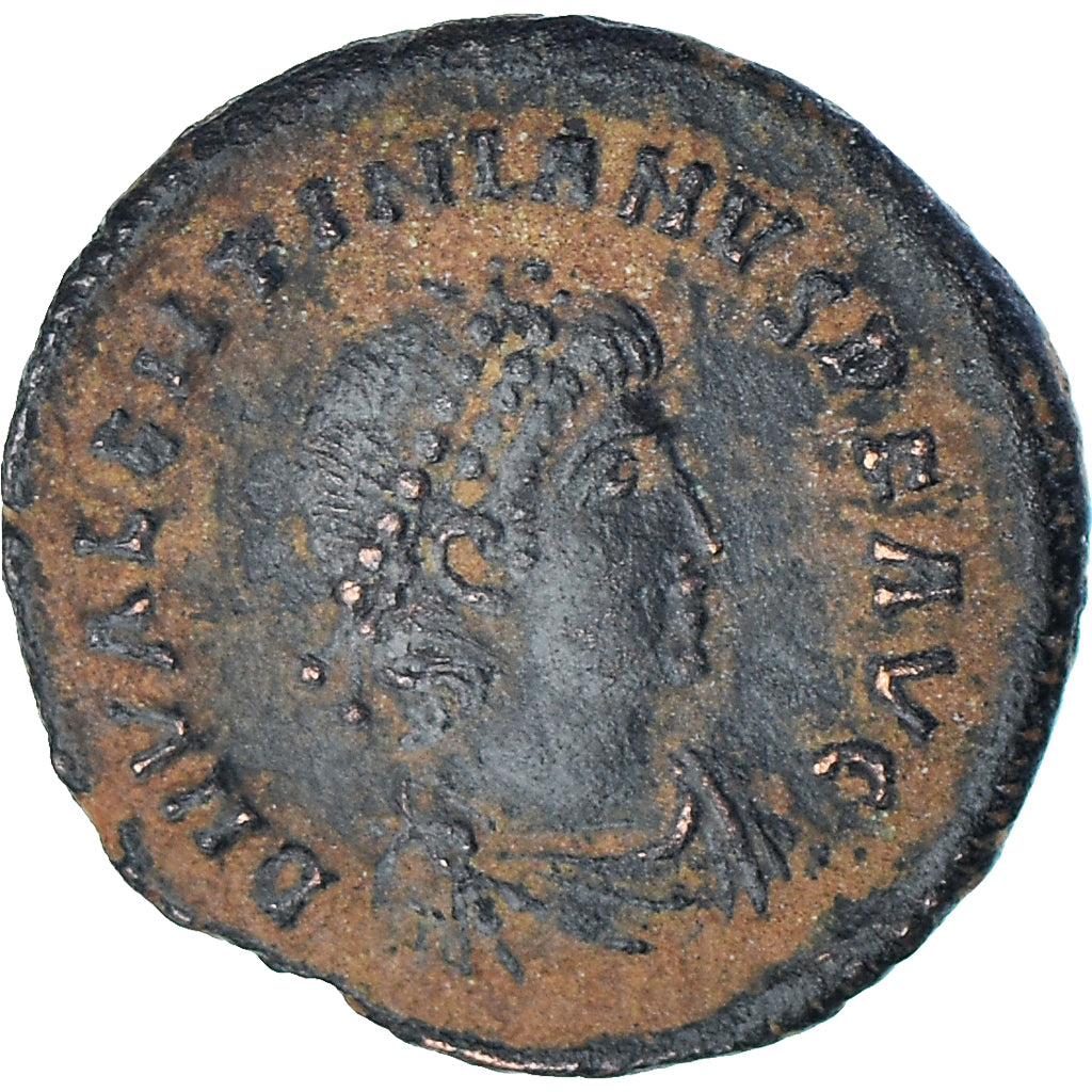 Coin, Valentinian II, Follis, 378-383, Antioch, AU(50-53), Bronze, RIC:45B