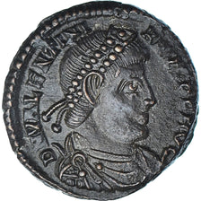 Coin, Valentinian I, Follis, 367-375, Siscia, AU(55-58), Bronze, RIC:14a