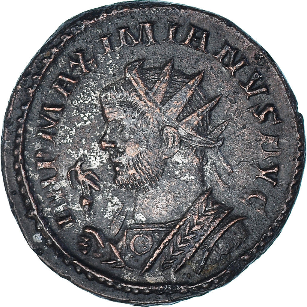 Monnaie, Maximien Hercule, Antoninien, 290-294, Lugdunum, TTB+, Billon, RIC:399
