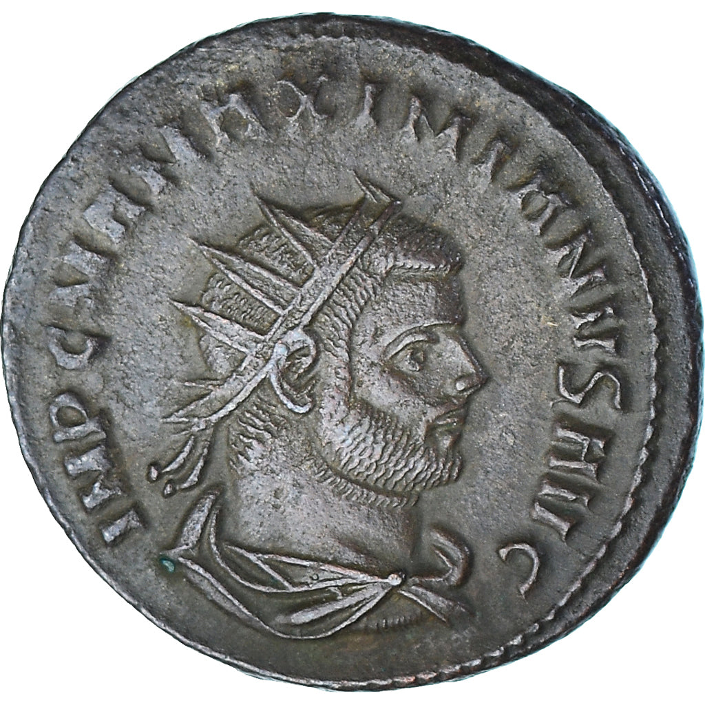 Coin, Maximianus, Antoninianus, 293, Cyzicus, AU(50-53), Billon, RIC:607