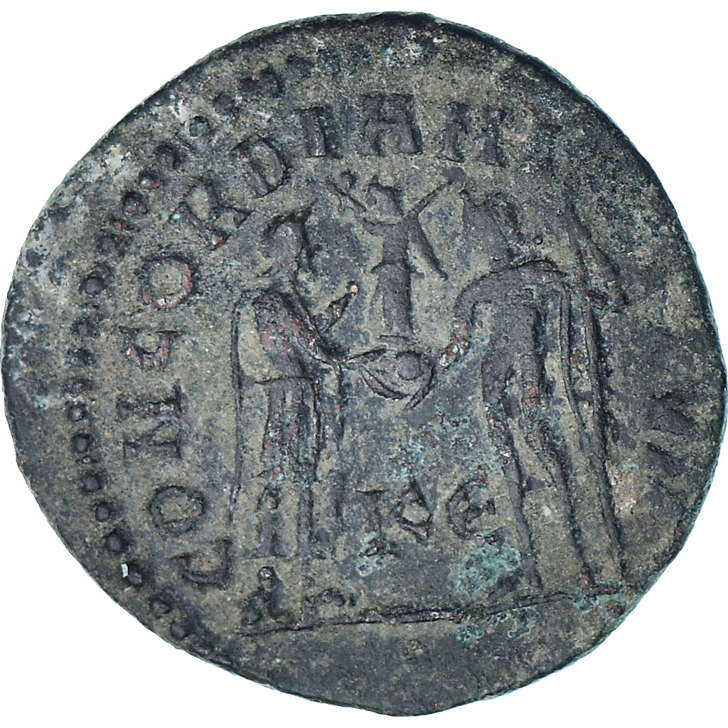 Monnaie, Maximien Hercule, Æ radiate fraction, 295-299, Cyzicus, TTB, Bronze