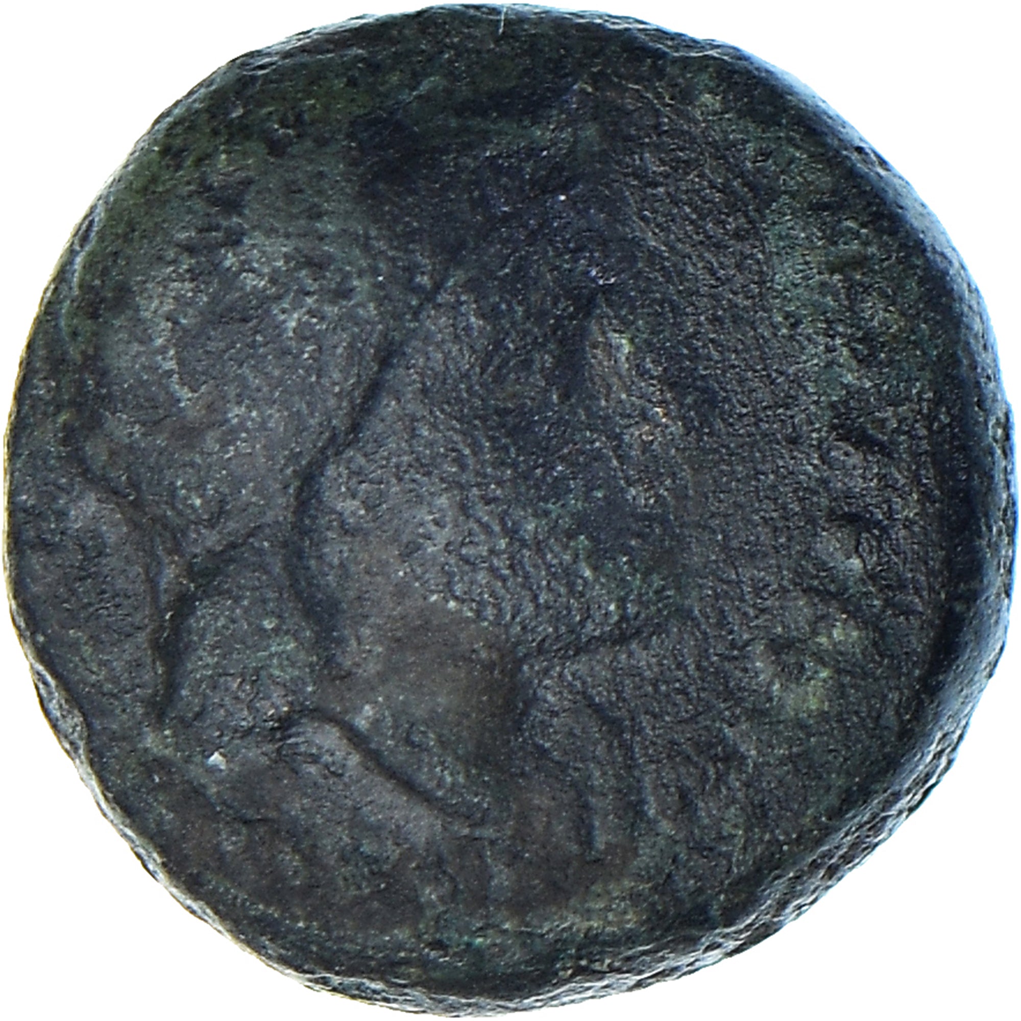 Moneta, Tracja, Æ, ca. 270-250 BC, Odessos, VF(30-35), Brązowy