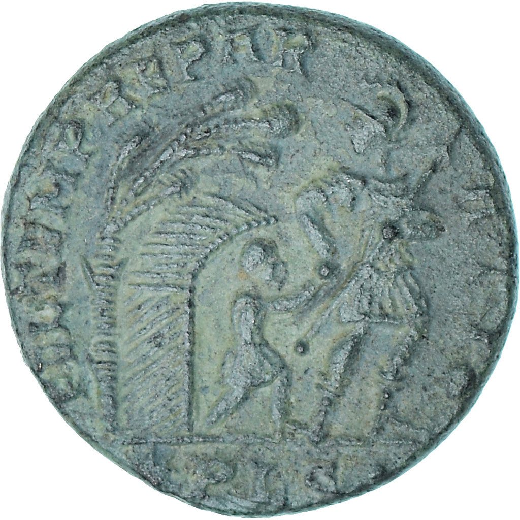 Coin, Constans, Follis, 348-350, Lugdunum, AU(50-53), Bronze, RIC:86