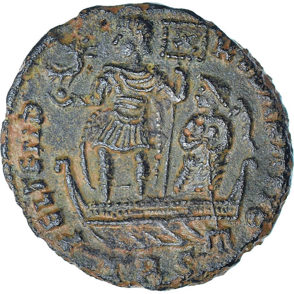 Coin, Constans, Follis, 337-350, Trier, VF(30-35), Bronze, RIC:219