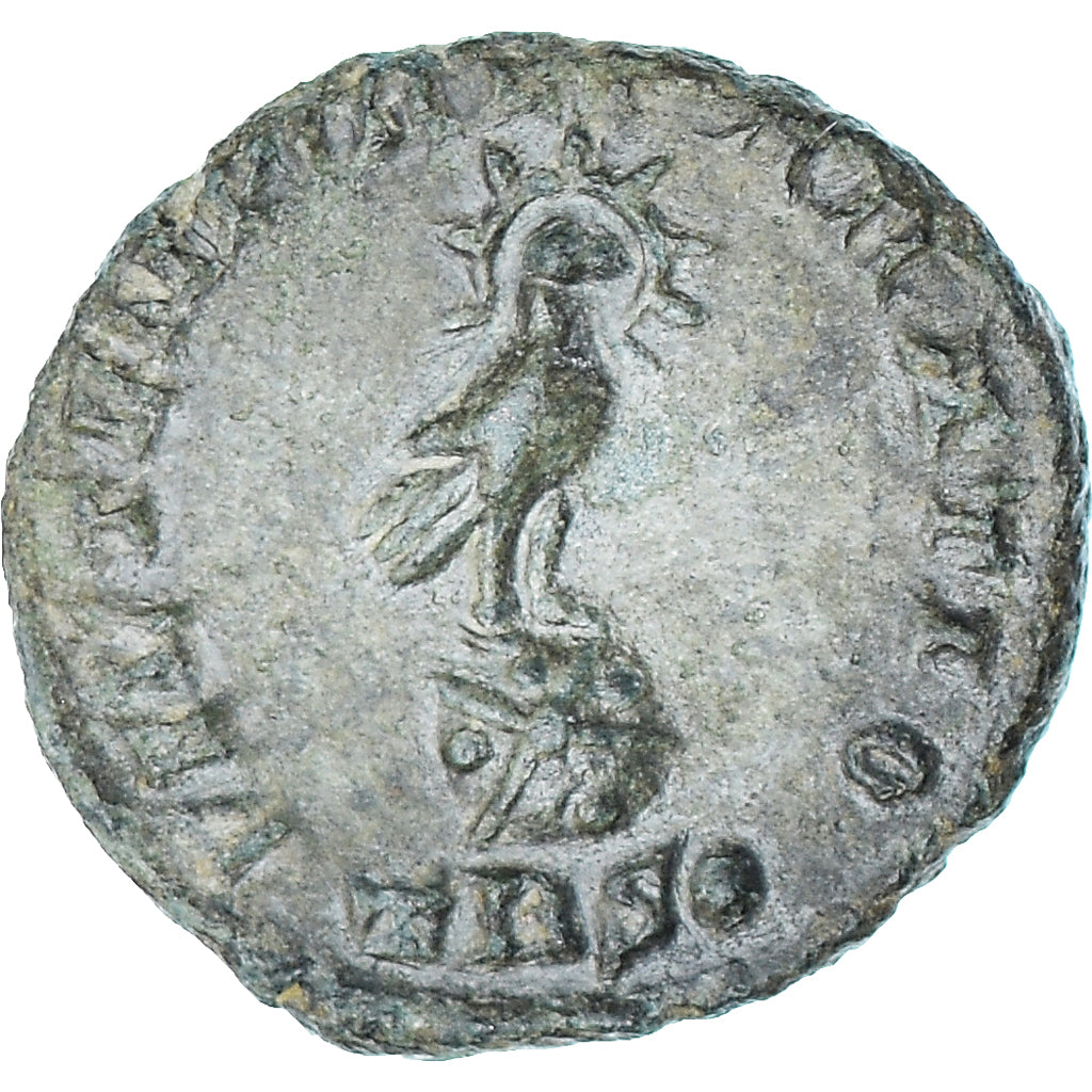 Coin, Constans, Follis, 337-350, Trier, EF(40-45), Bronze, RIC:234