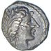 Moneta, Cisalpine Gaul, Insubri, Drachm, 3rd-2nd century BC, BB+, Argento