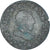 Moneta, Francja, Louis XIII, Double Tournois, 1628, Bordeaux, VF(30-35), Miedź