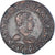 Moneda, Francia, Louis XIII, Double Tournois, 1621, Bordeaux, BC+, Cobre