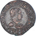Coin, France, Louis XIII, Double Tournois, 1621, Bordeaux, VF(30-35), Copper
