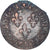 Moneta, Francja, Louis XIII, Double Tournois, 1621, Bordeaux, VF(30-35), Miedź