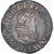 Moneda, Francia, Louis XIII, Double Tournois, 1629, Paris, MBC, Cobre, CGKL:394