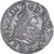 Moneda, Francia, Louis XIII, Double Tournois, 1635, Saint-Palais, MBC+, Cobre