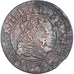 Munten, Frankrijk, Louis XIII, Double Tournois, 1635, Saint-Palais, ZF, Koper