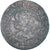 Moneda, Francia, Louis XIII, Double Tournois, 1628, Lyon, BC+, Cobre, CGKL:348