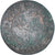 Moneda, Francia, Louis XIII, Double Tournois, 1628, Lyon, BC+, Cobre, CGKL:348
