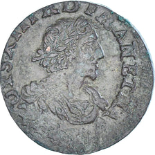 Münze, Frankreich, Louis XIII, Double Tournois, 1639, Axe Loire-Rhône, SS