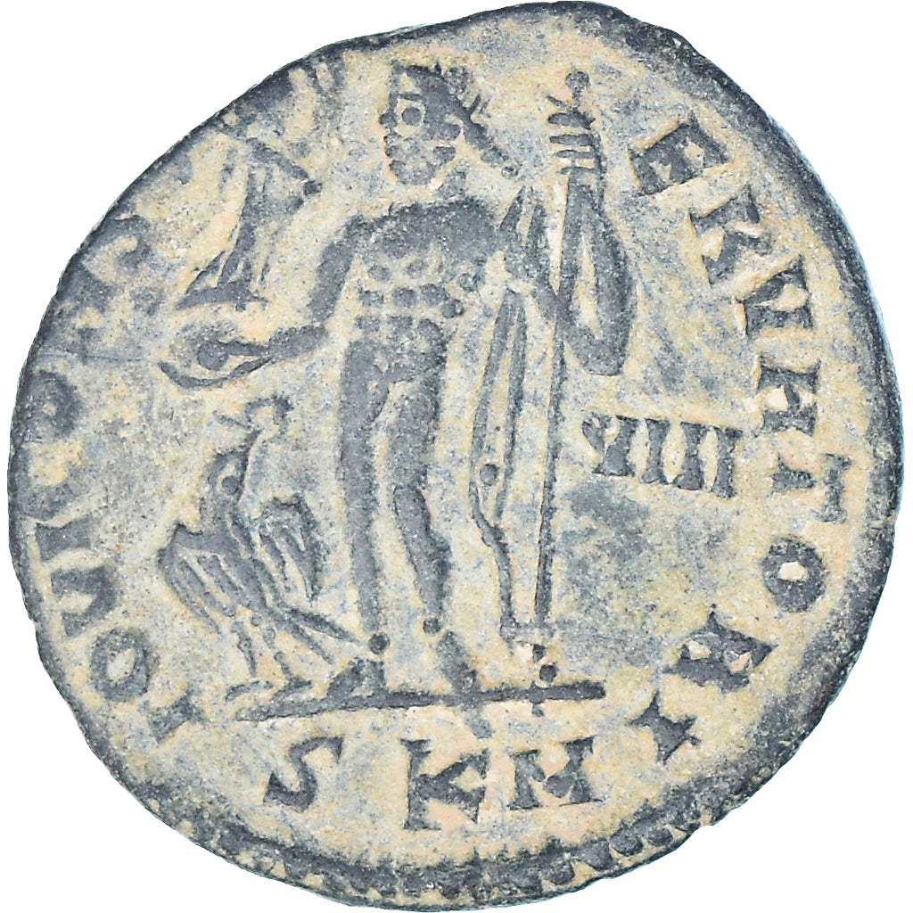Munten, Licinius I, Follis, 316-317, Cyzicus, ZF+, Bronzen, RIC:6
