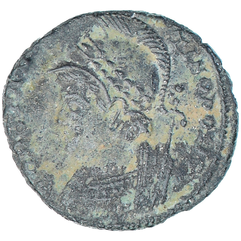 Coin, Constantinople, City Commemoratives, Follis, 330-333, Lugdunum, VF(30-35)