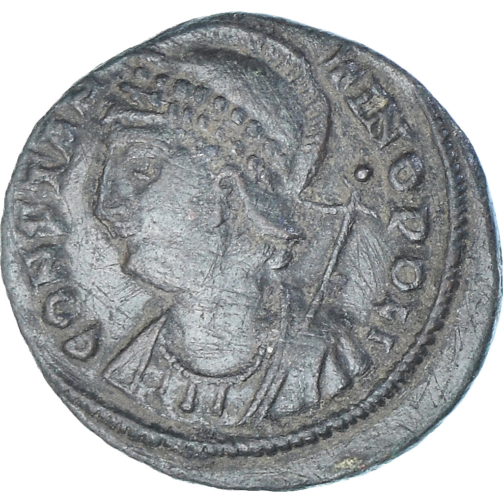 Coin, Constantinople, City Commemoratives, Follis, 330-333, Heraclea, AU(50-53)