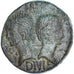 Coin, Nemausus, Augustus & Agrippa, As, 20-10 BC, Nîmes, AU(50-53), Bronze