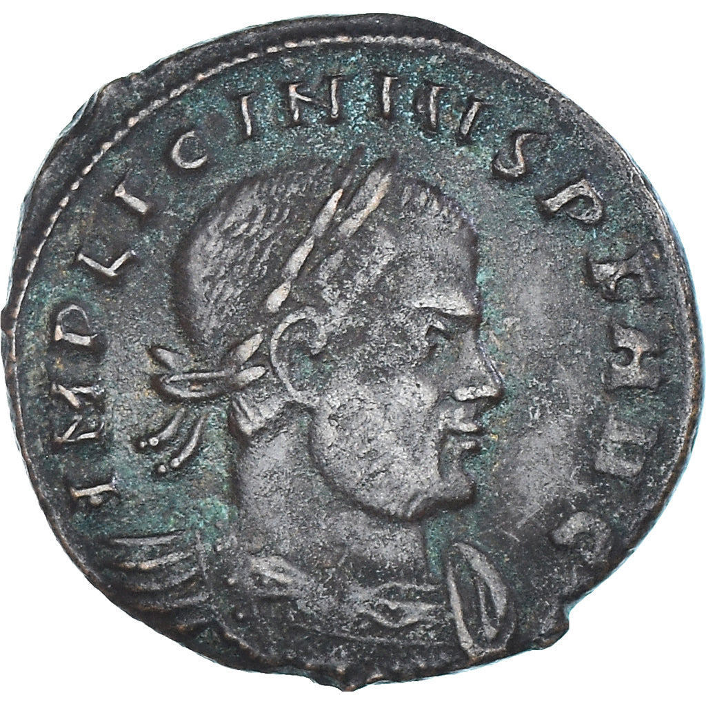 Munten, Licinius I, Follis, 317, Aquileia, ZF, Bronzen, RIC:7