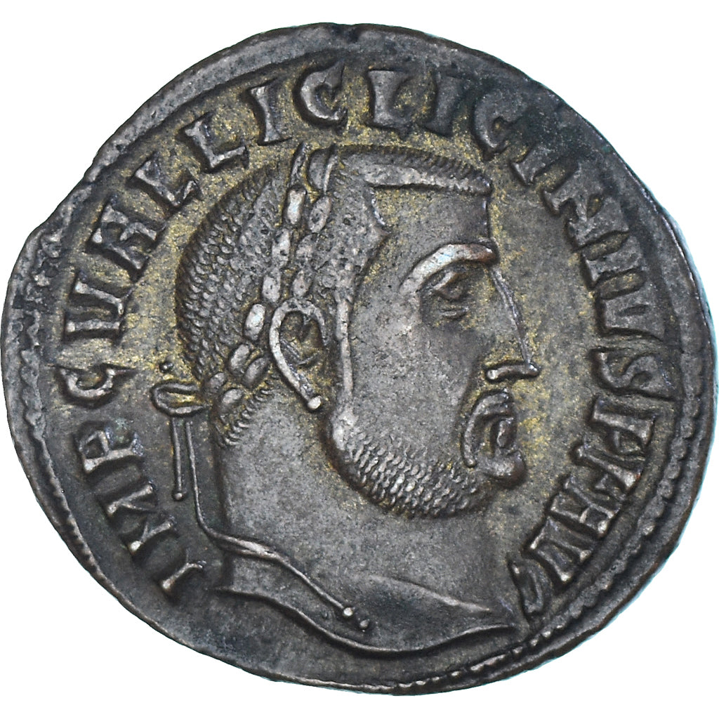 Munten, Licinius I, Follis, 308-310, Alexandria, ZF+, Bronzen, RIC:107b