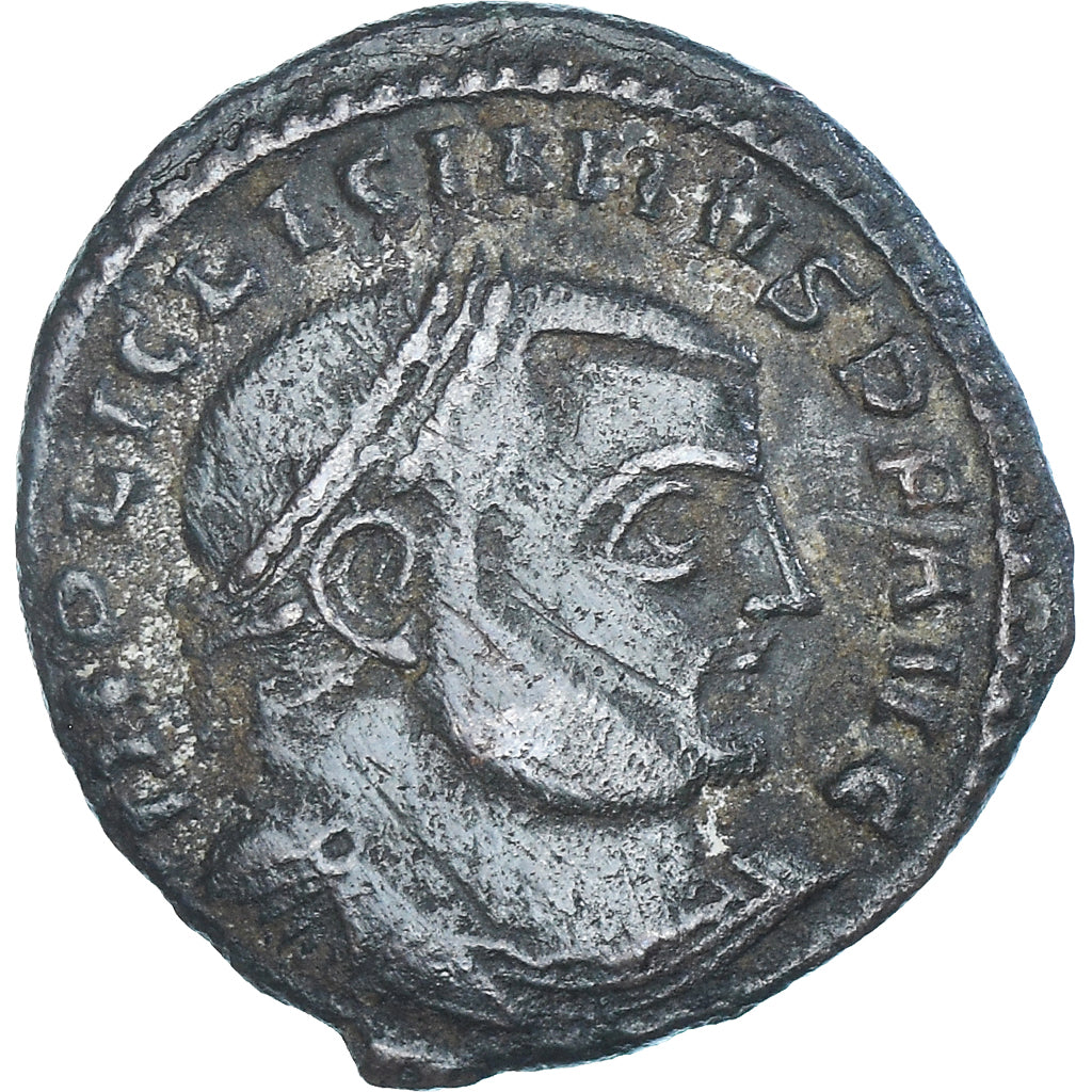 Munten, Licinius I, Follis, 313-316, Thessalonica, ZF, Bronzen, RIC:3