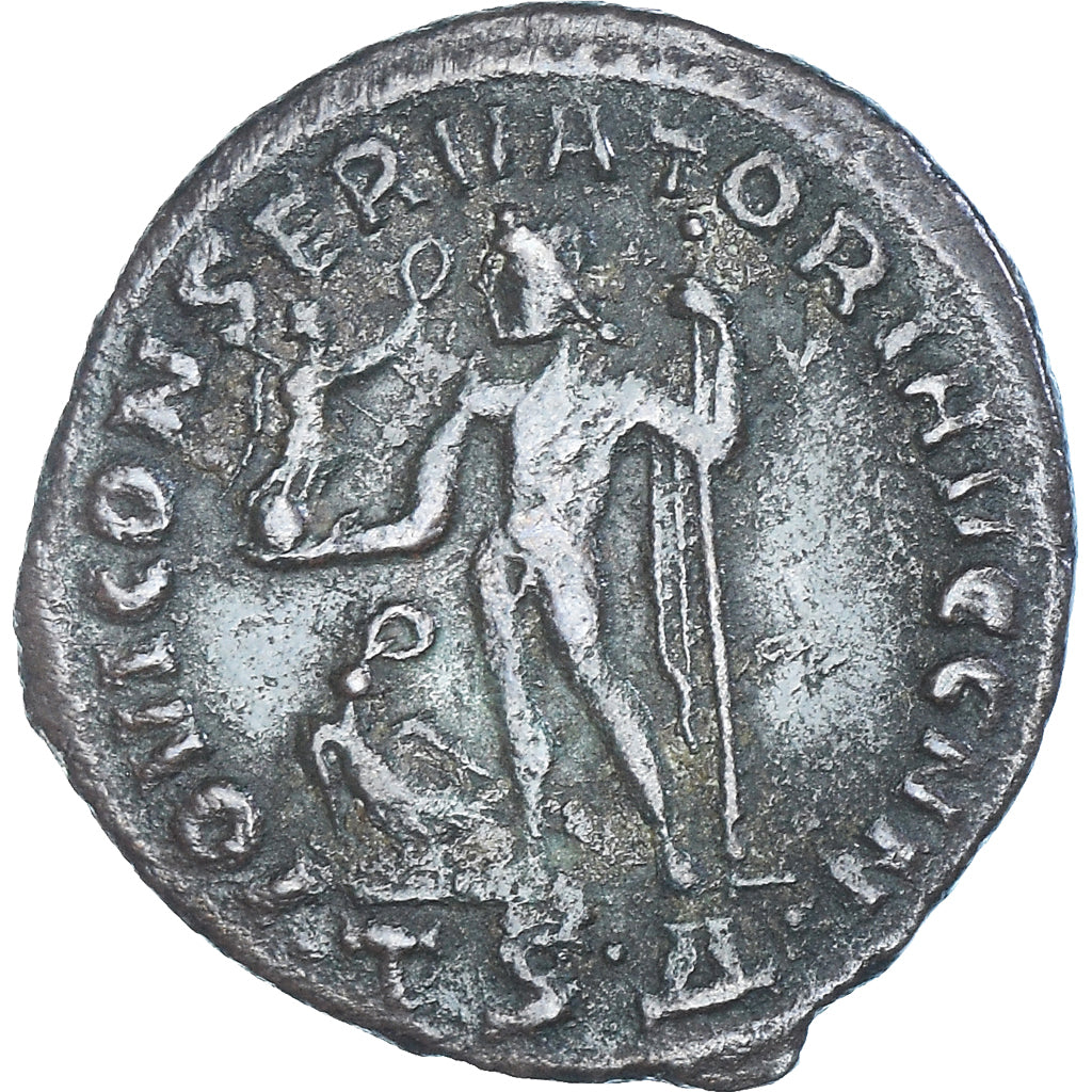 Munten, Licinius I, Follis, 313-316, Thessalonica, ZF, Bronzen, RIC:3