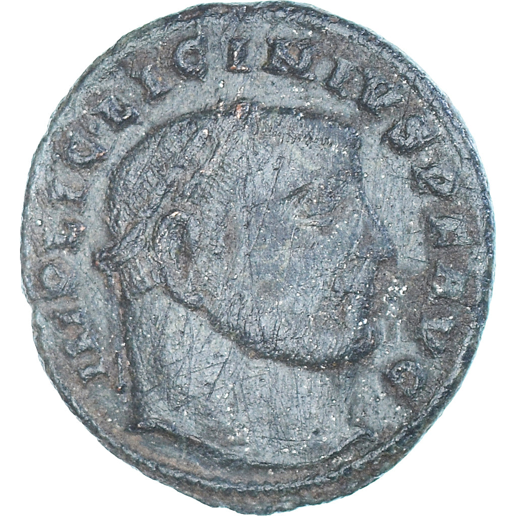 Munten, Licinius I, Follis, 313-315, Siscia, FR+, Bronzen, RIC:8