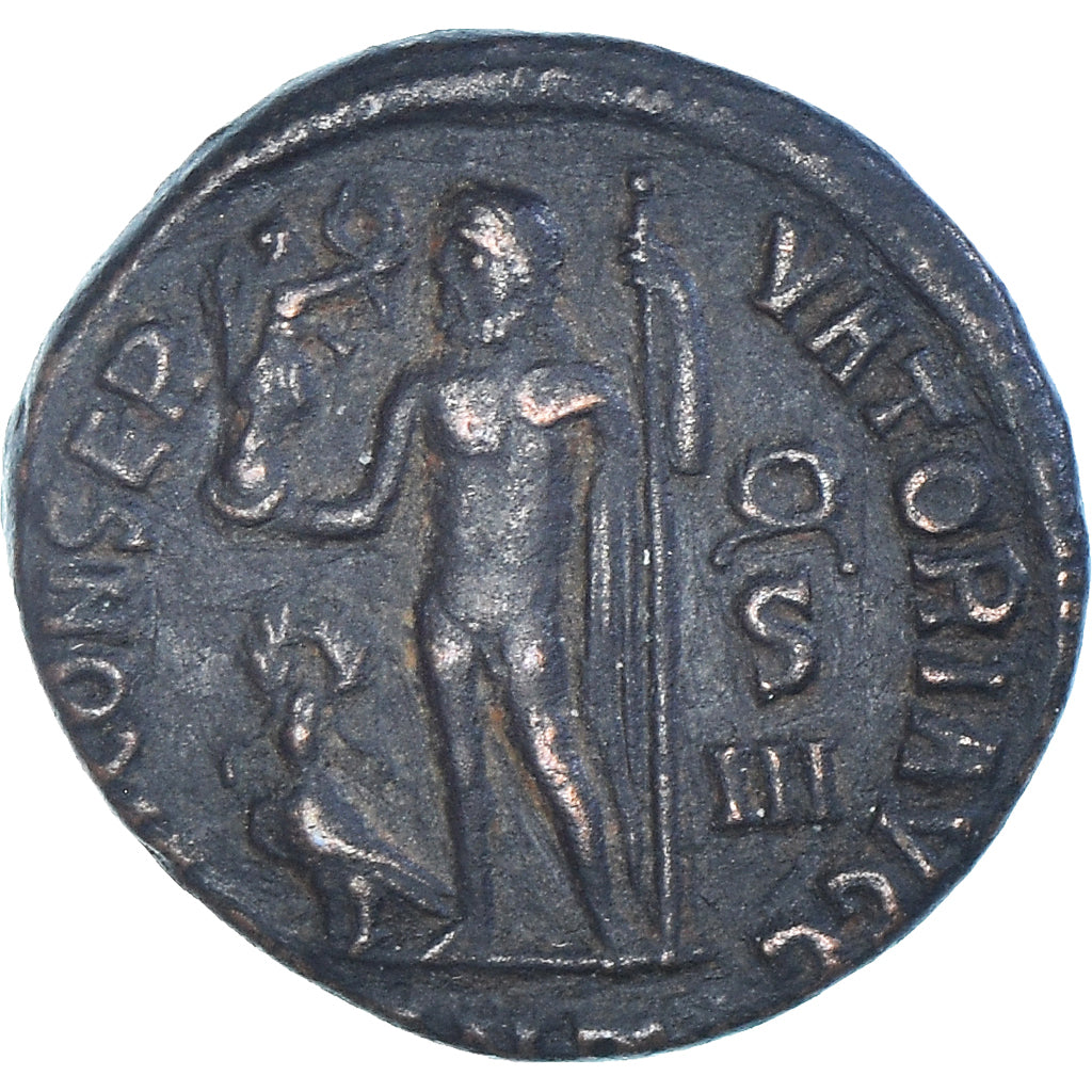 Munten, Licinius I, Follis, 313-314, Antioch, ZF, Bronzen, RIC:8